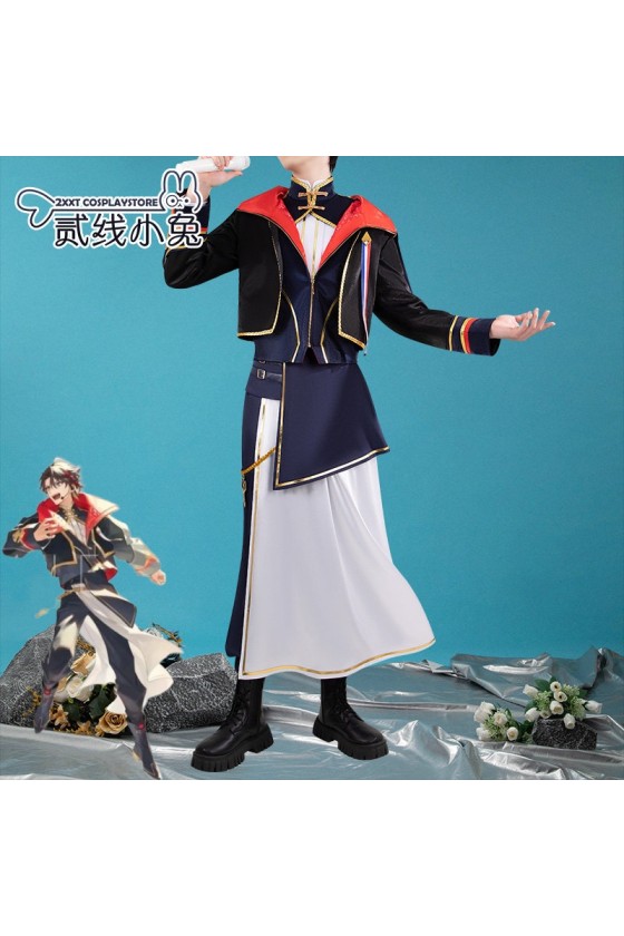 2XXT Cosplay Vtuber Virtual YouTuber Saegusa Akina 8th Anniversary Live Concerto Cosplay Costume
